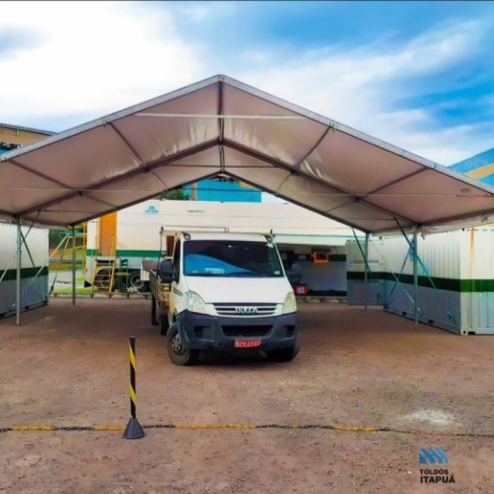 Tenda para armazenagem